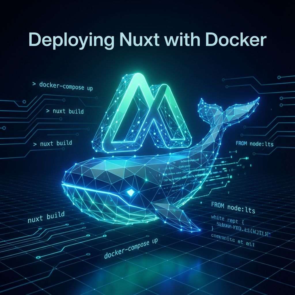 Du local à la production : Déployez la dernière stack Nuxt 4 avec Docker